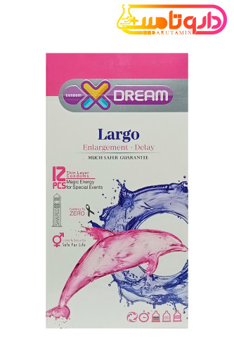 کاندوم لارگو ایکس دریم 12 تایی